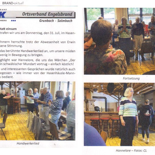 Engelsbrander Gemeindeblatt 28.08.2025