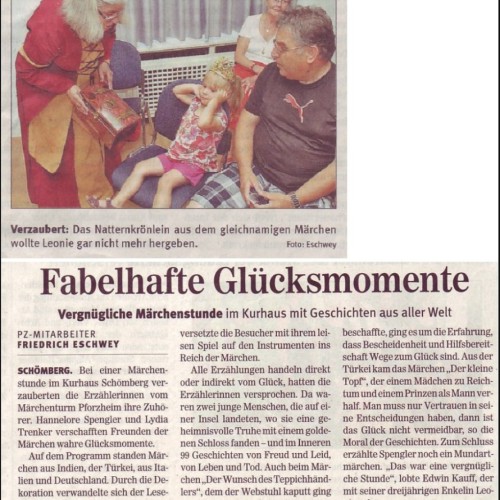 Pforzheimer Zeitung 21.07.2010