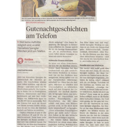 Pforzheimer Zeitung 20.04.2020